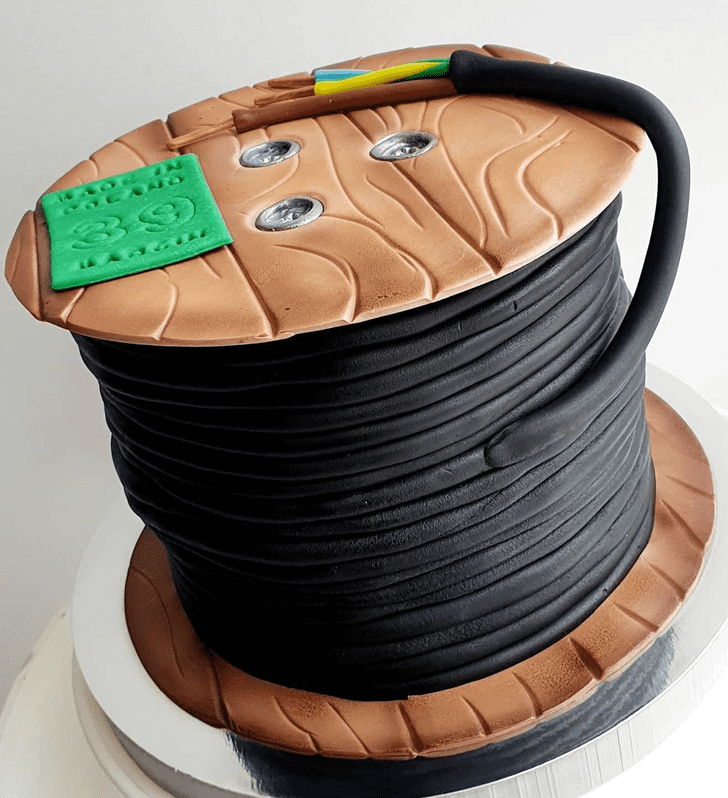 Dazzling Cable Cake