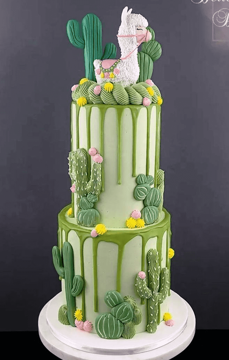 Adorable Cactus Cake