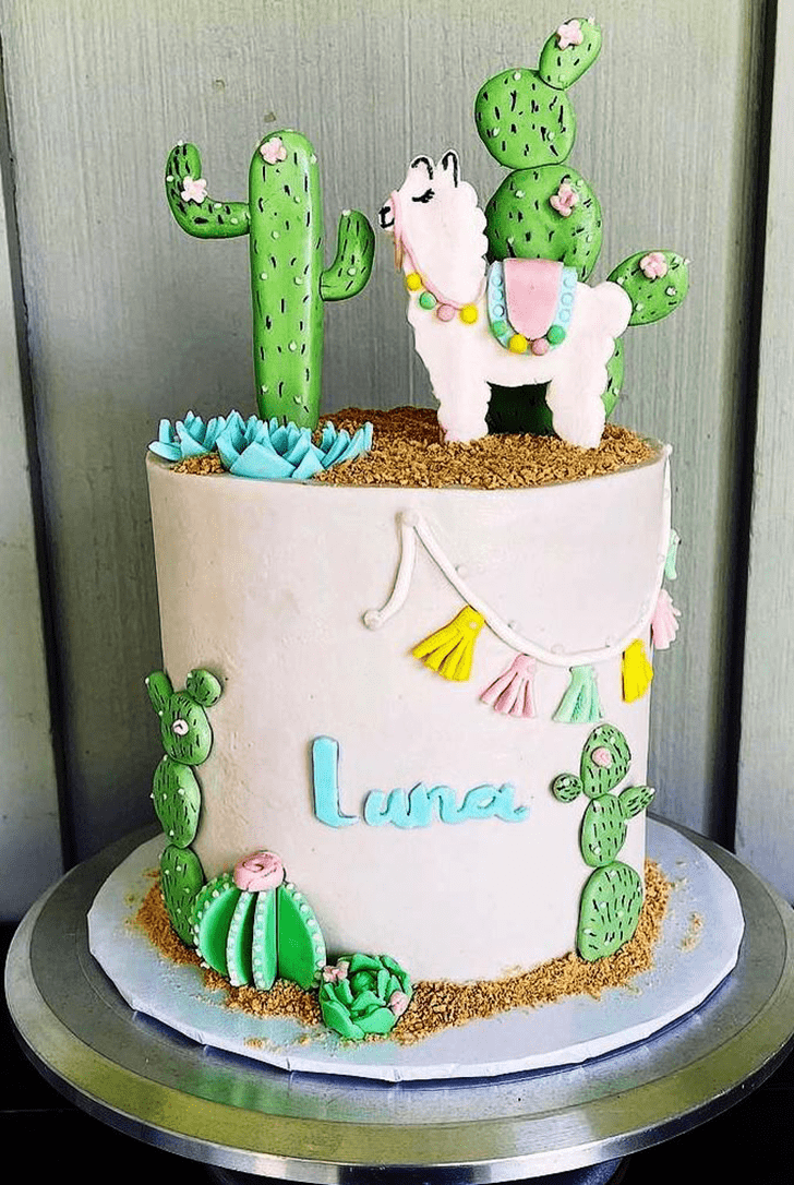 Beauteous Cactus Cake