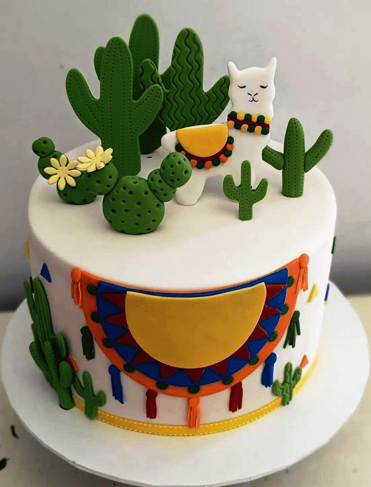 Delightful Cactus Cake