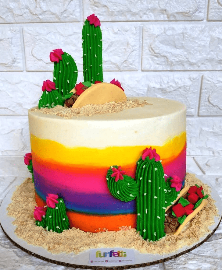 Divine Cactus Cake