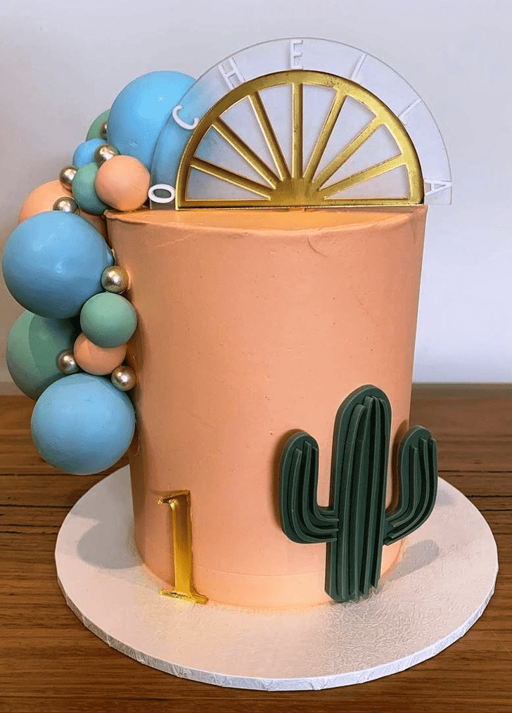 Enticing Cactus Cake