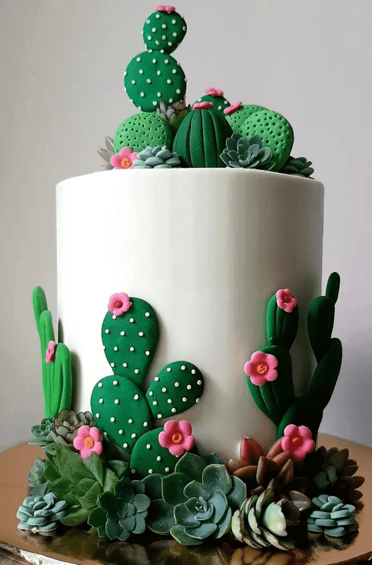 Fascinating Cactus Cake