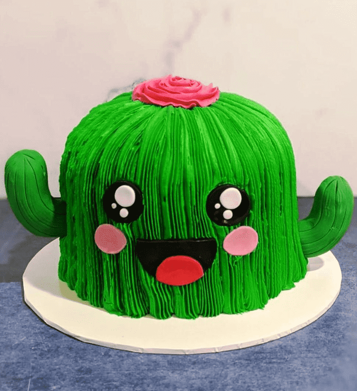 Gorgeous Cactus Cake