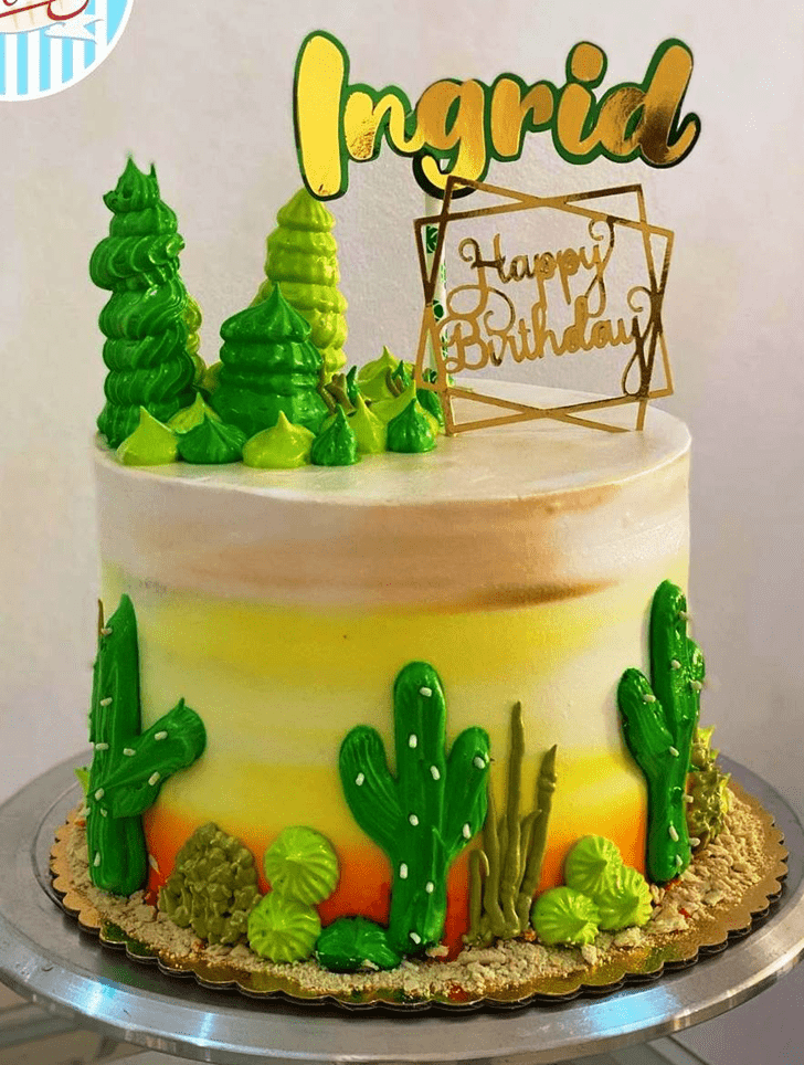 Handsome Cactus Cake