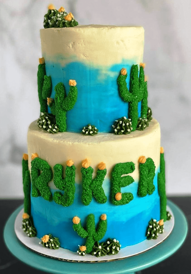Marvelous Cactus Cake