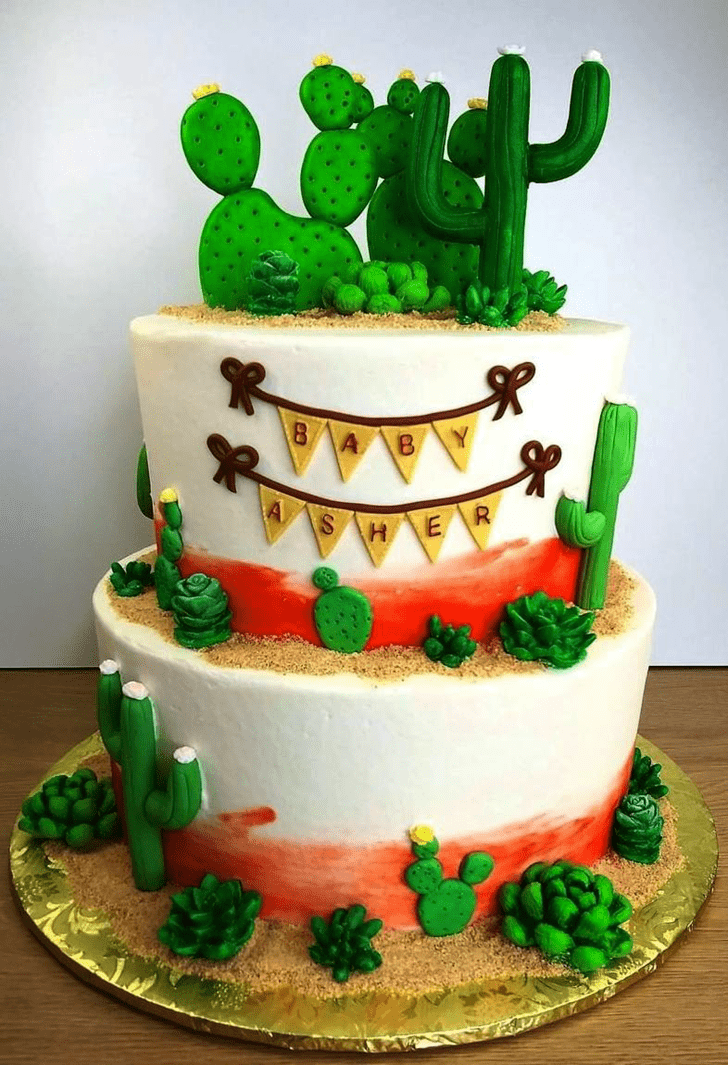 Ravishing Cactus Cake