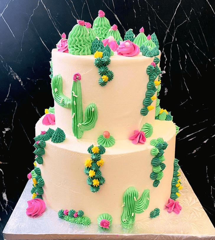 Splendid Cactus Cake