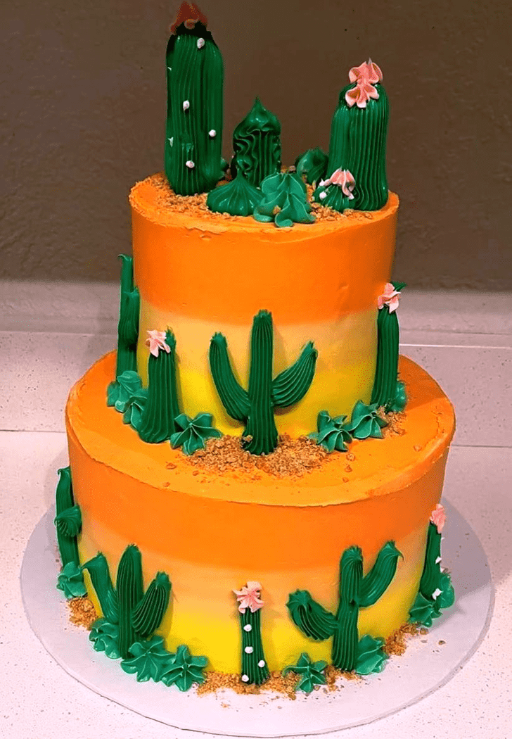 Superb Cactus Cake