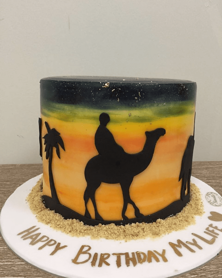 Appealing Camel Cake