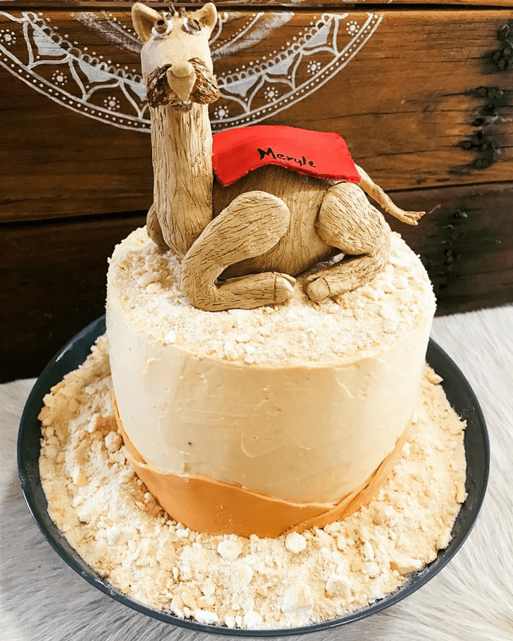 Classy Camel Cake