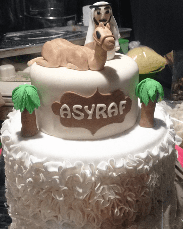Gorgeous Camel Cake