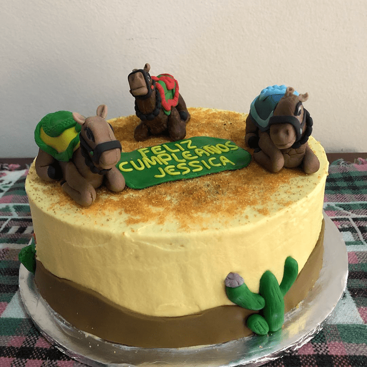 Marvelous Camel Cake