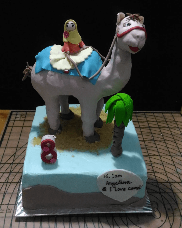 Mesmeric Camel Cake