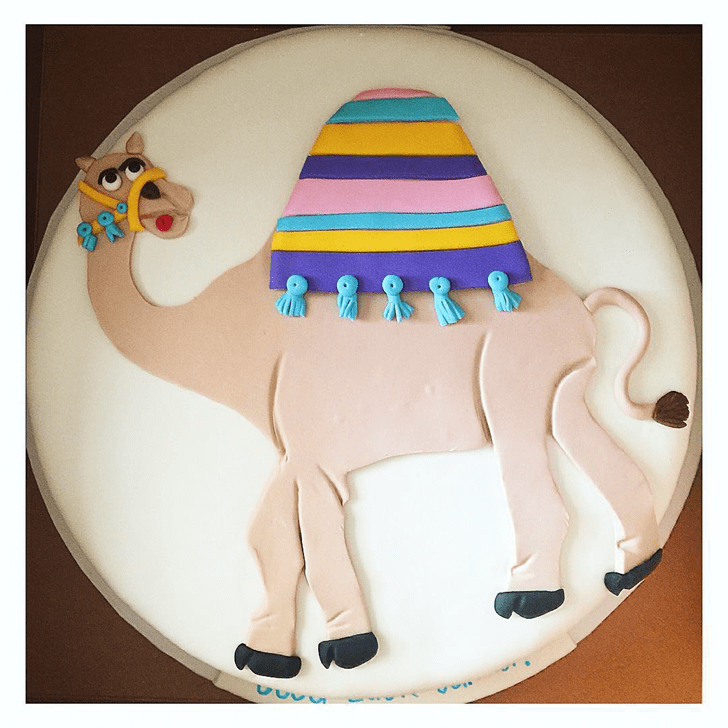 Stunning Camel Cake