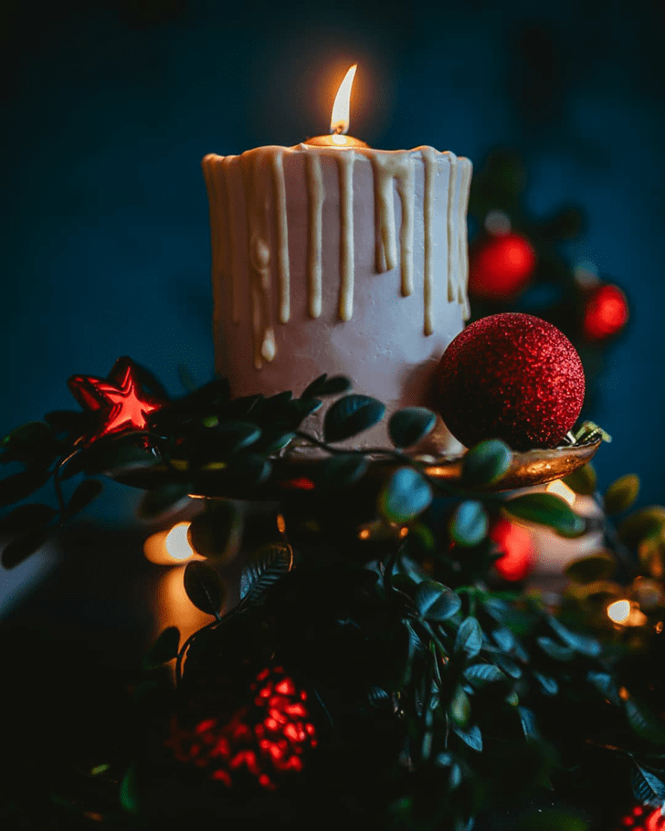 Alluring Candle Cake