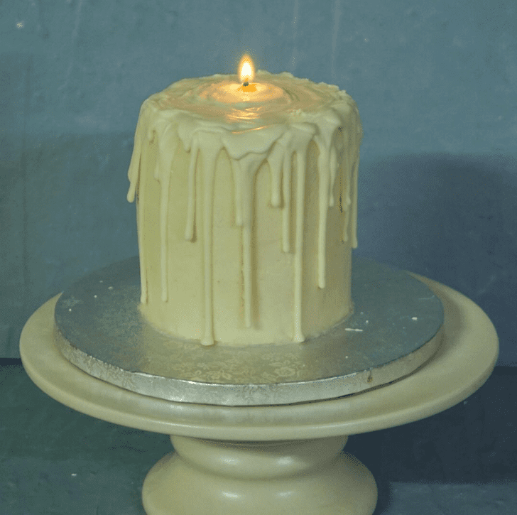 Dazzling Candle Cake