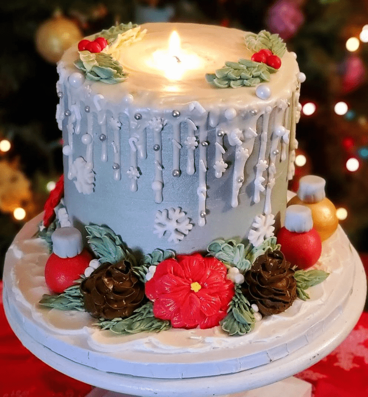 Excellent Candle Cake