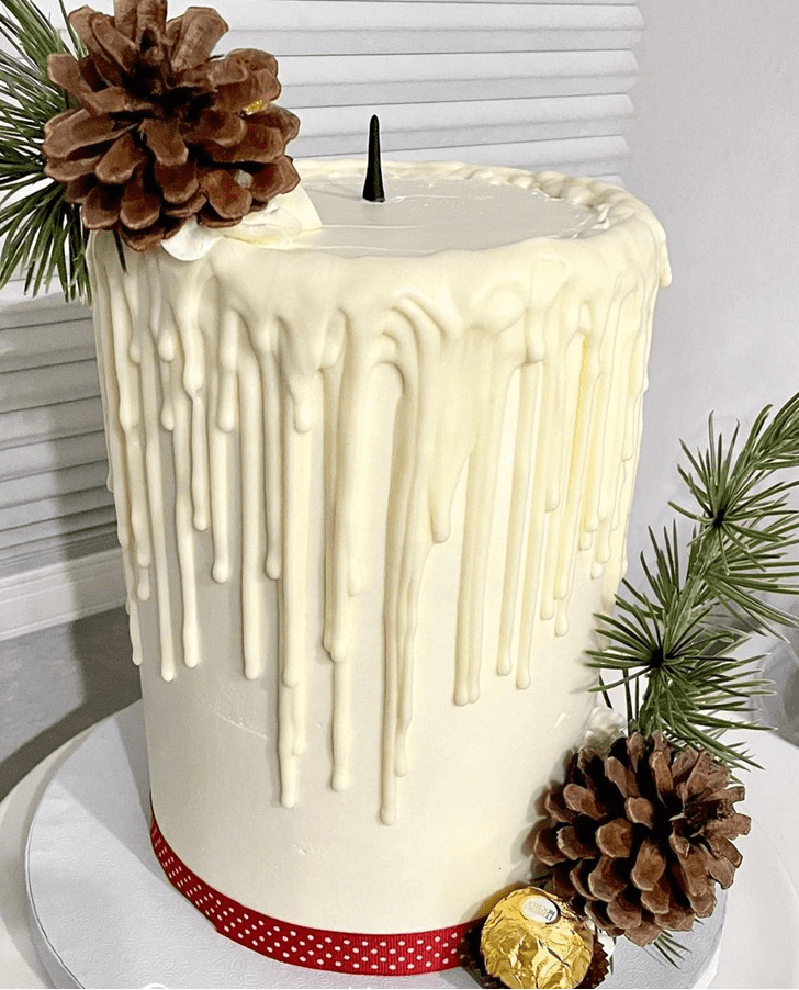 Handsome Candle Cake