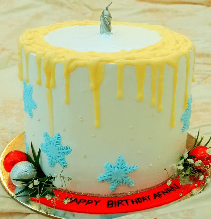 Pleasing Candle Cake