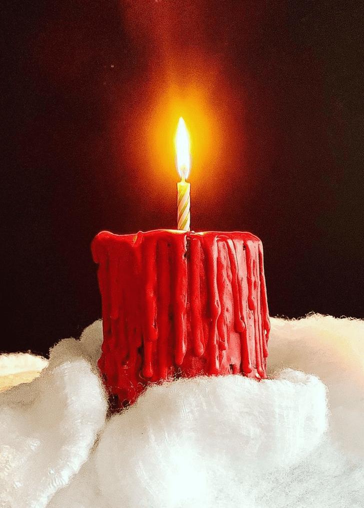 Ravishing Candle Cake