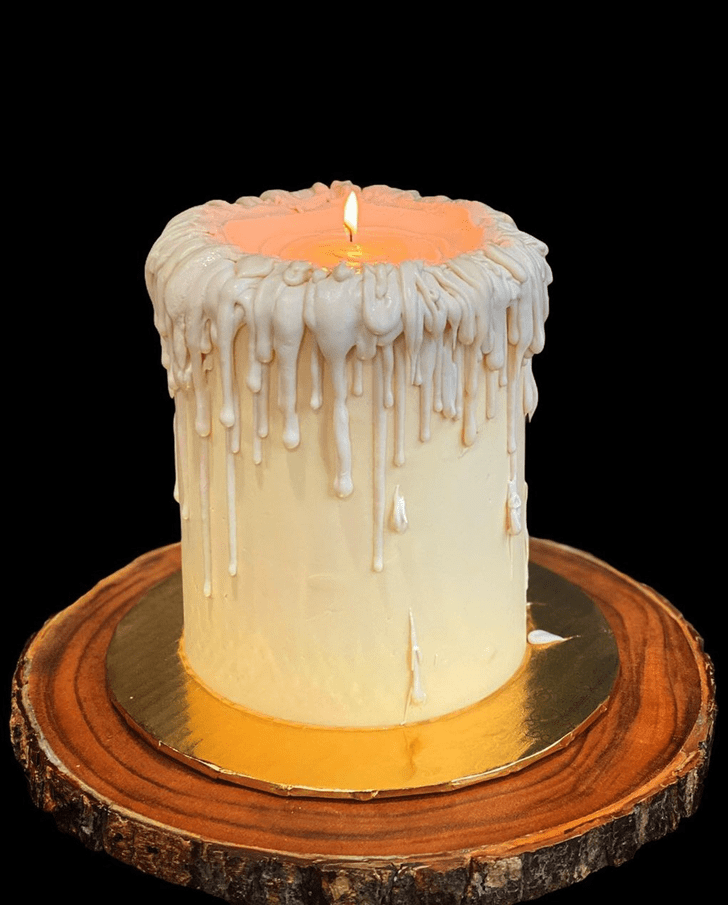 Wonderful Candle Cake Design