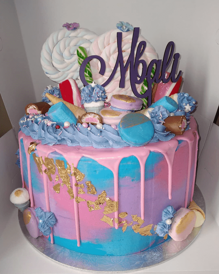 Admirable Candyland Cake Design