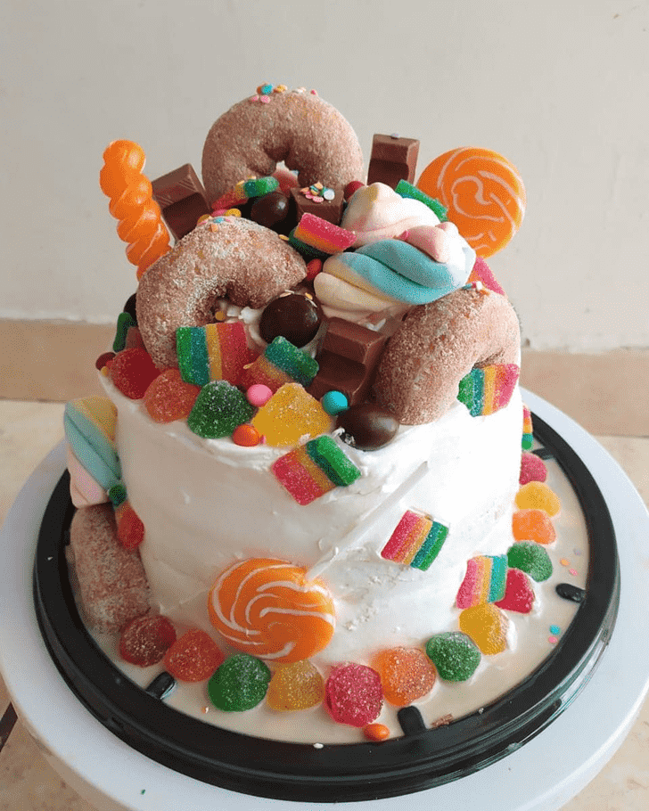 Alluring Candyland Cake