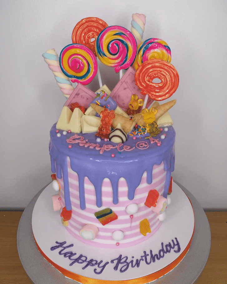 Charming Candyland Cake