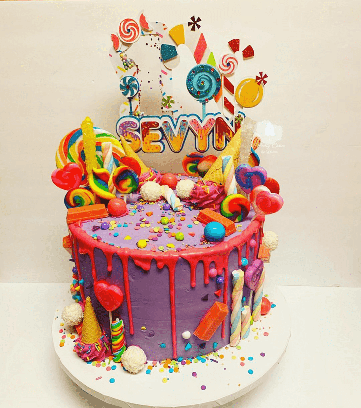 Comely Candyland Cake