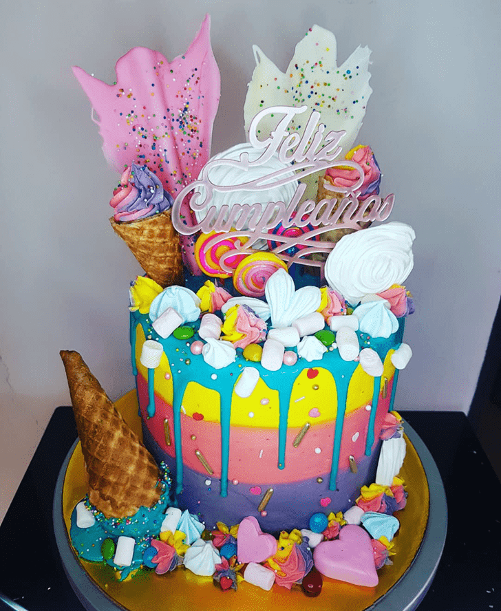 Fair Candyland Cake