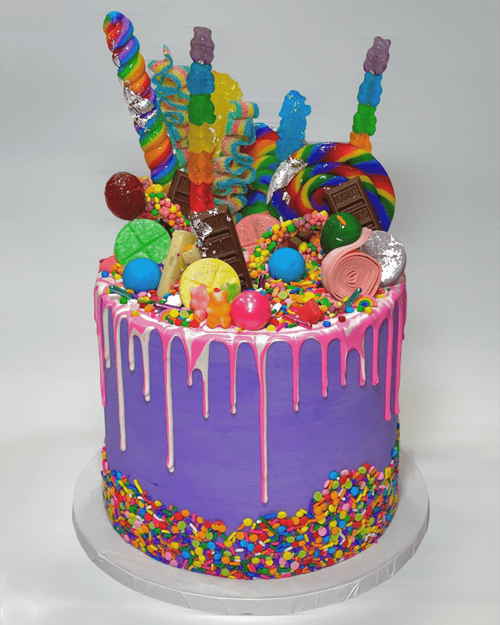 Gorgeous Candyland Cake