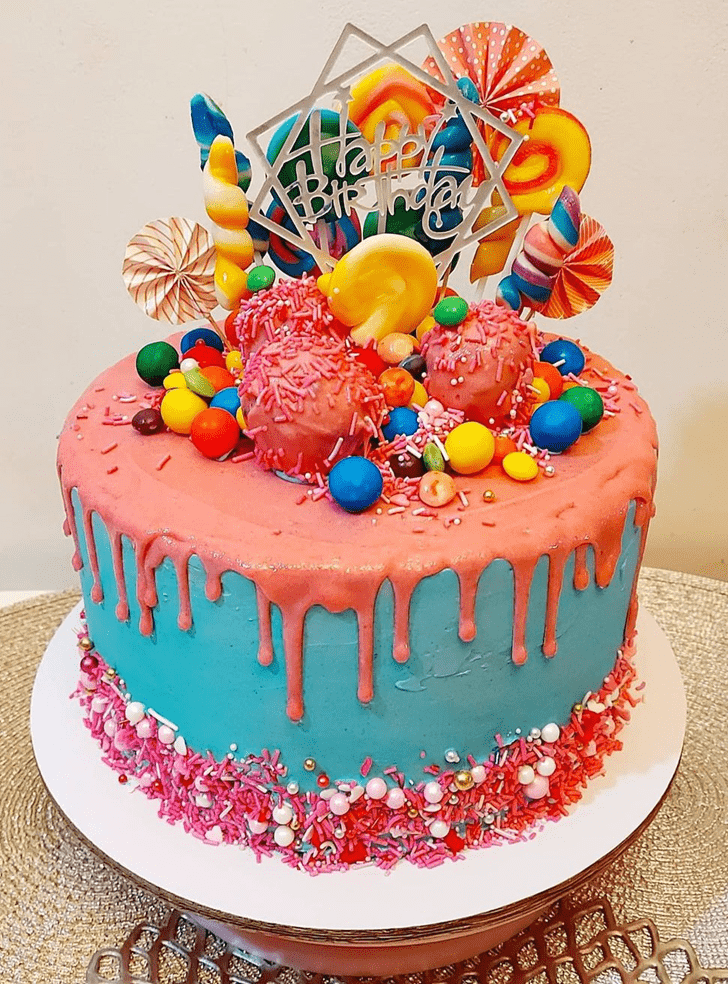 Lovely Candyland Cake Design