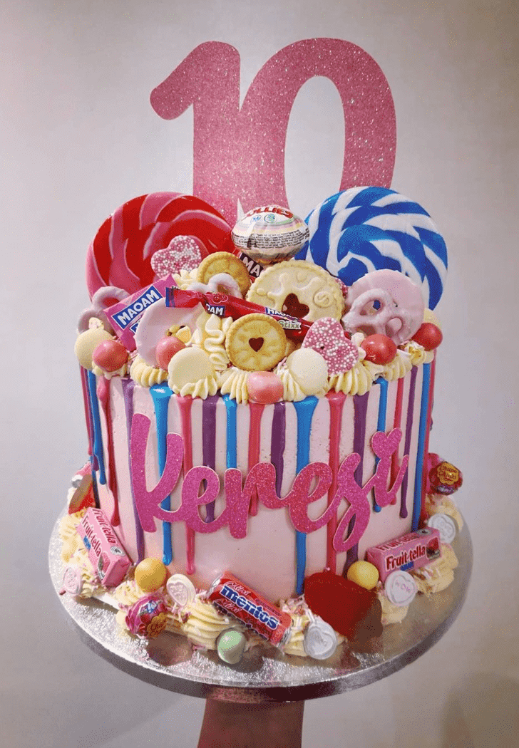 Mesmeric Candyland Cake