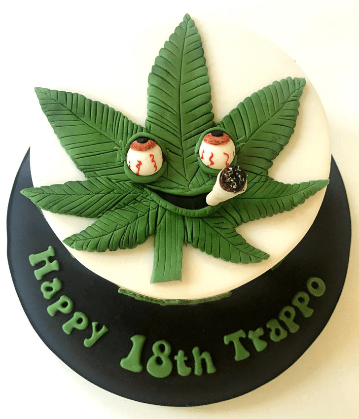 Adorable Cannabis Cake