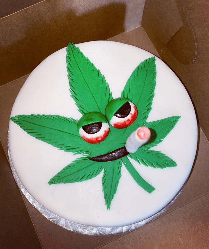 Alluring Cannabis Cake