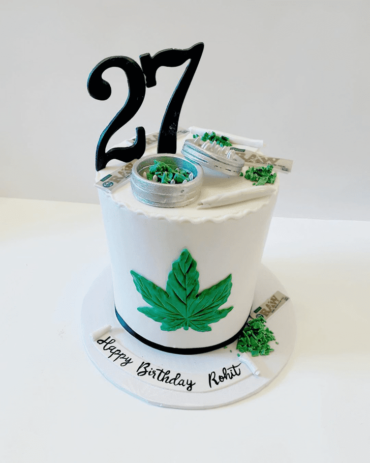 Appealing Cannabis Cake