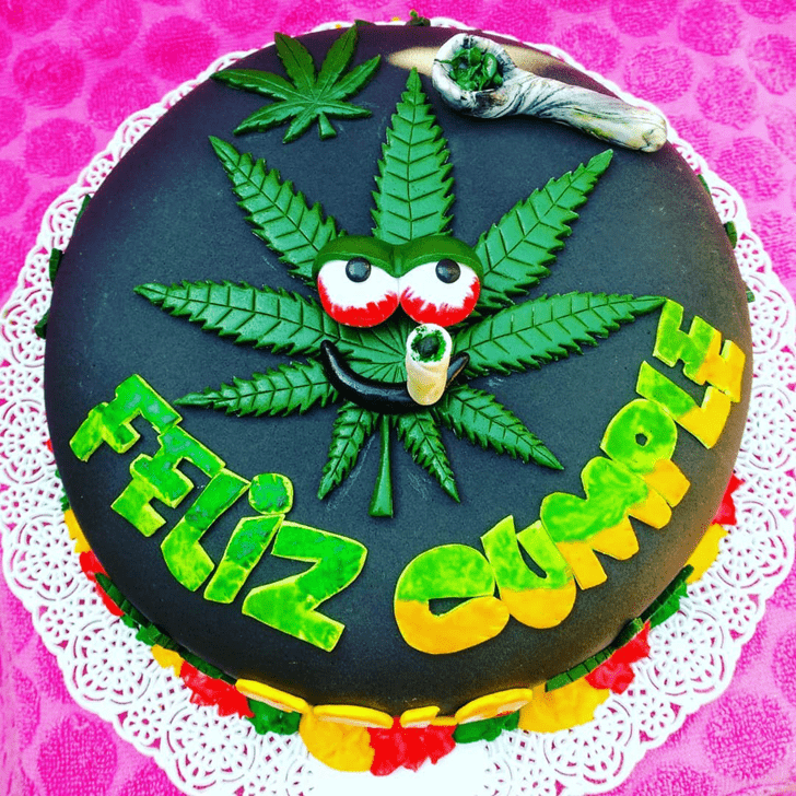 Bewitching Cannabis Cake