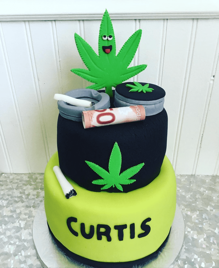 Classy Cannabis Cake