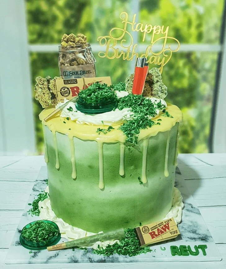 Delicate Cannabis Cake