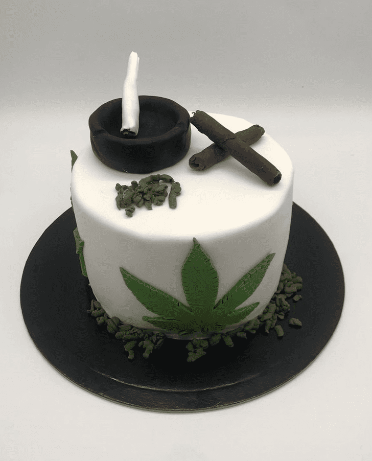 Enticing Cannabis Cake