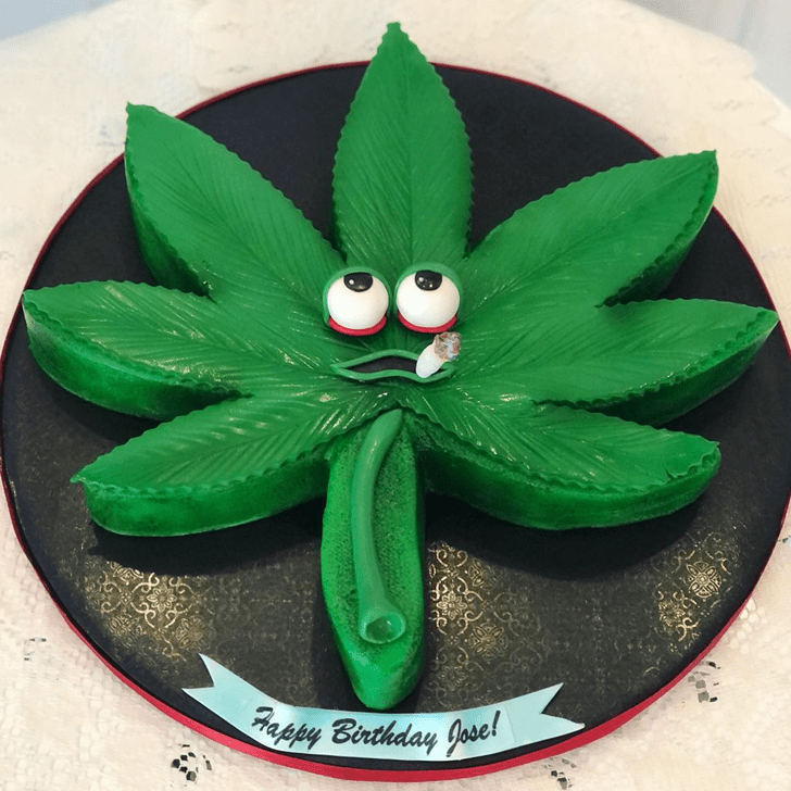Exquisite Cannabis Cake
