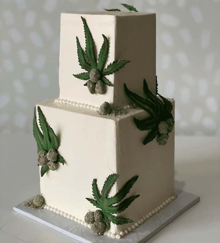 Magnetic Cannabis Cake