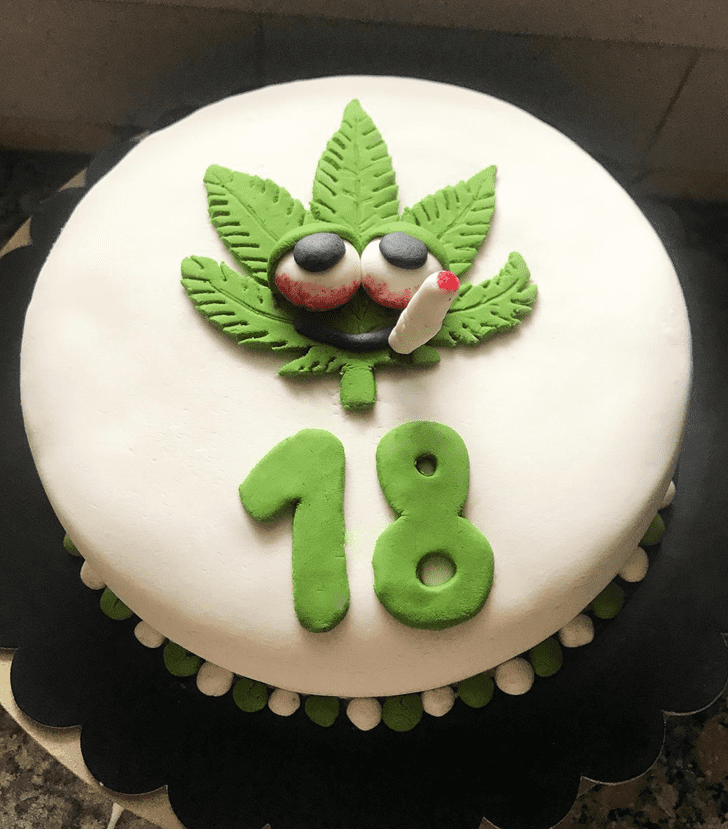 Ravishing Cannabis Cake