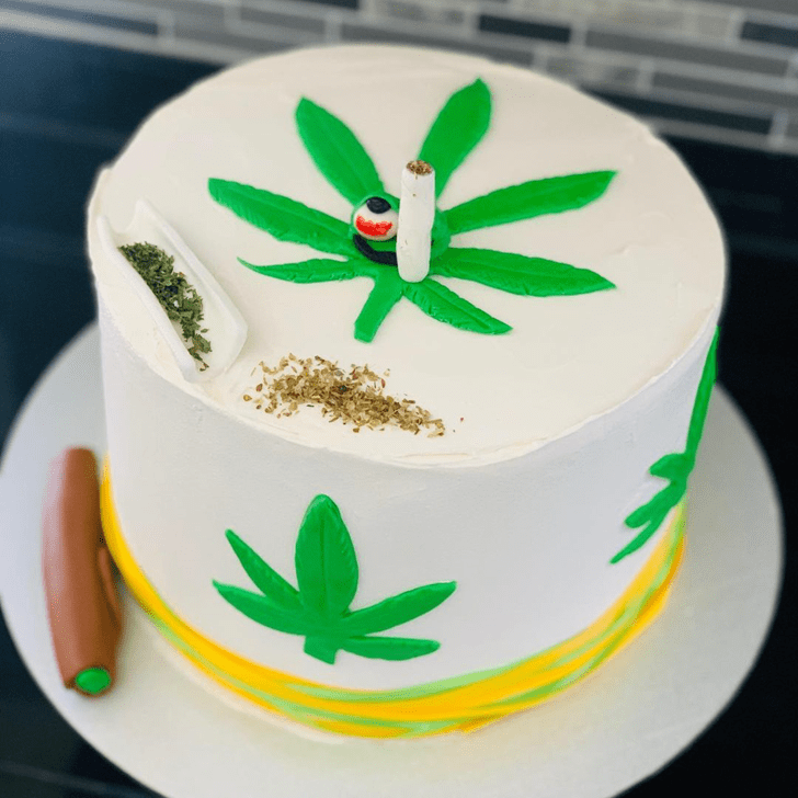 Stunning Cannabis Cake