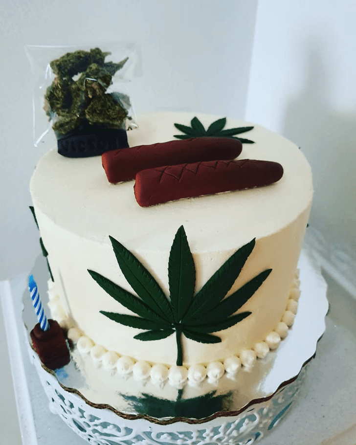 Superb Cannabis Cake