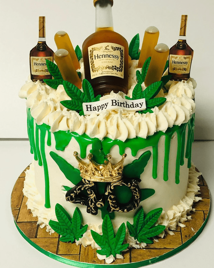 Wonderful Cannabis Cake Design