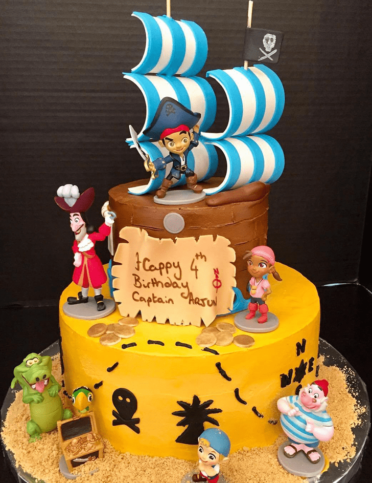 Inviting Captain Hook Cake