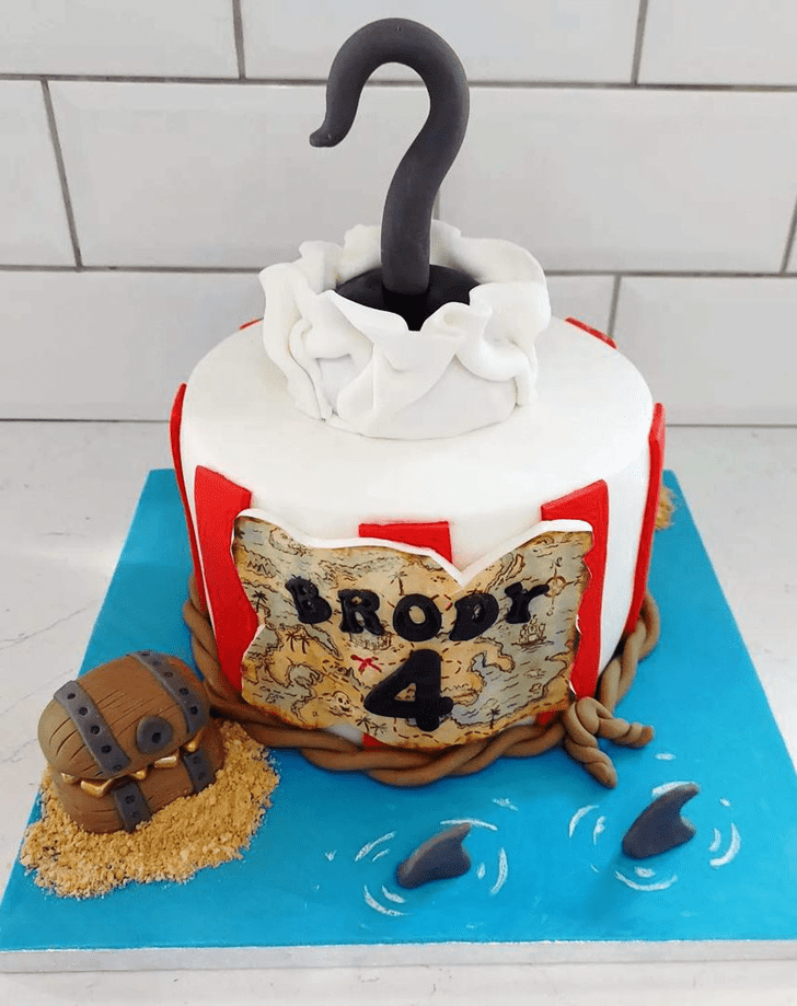 Shapely Captain Hook Cake