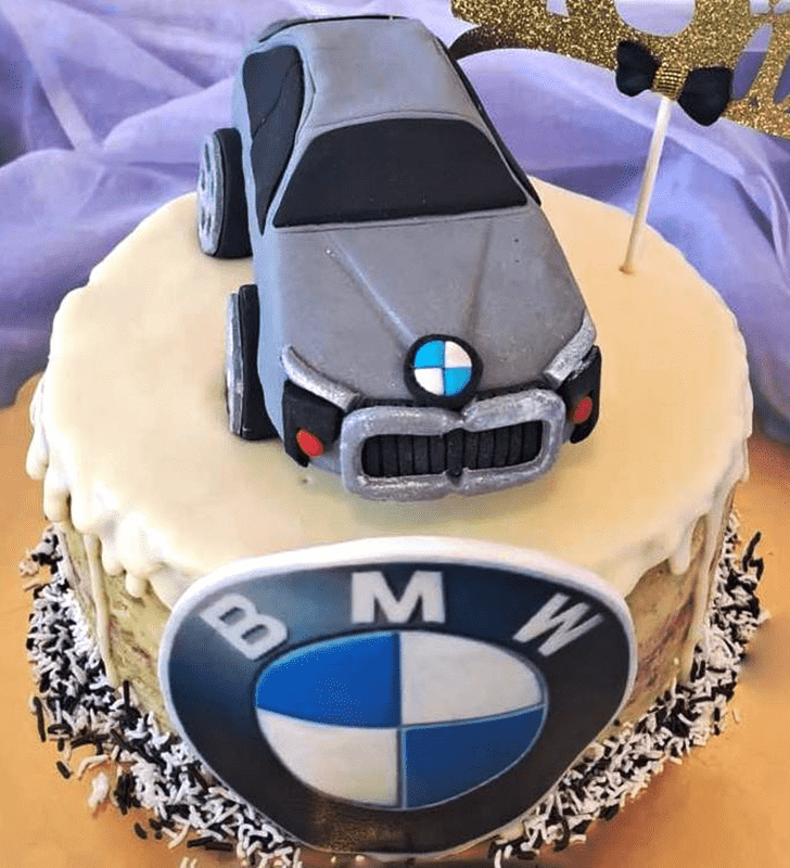 Adorable Car Cake